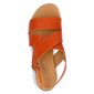 Caprice ādas kurpes sievietēm, oranžas 907148633 цена и информация | Sieviešu sandales | 220.lv