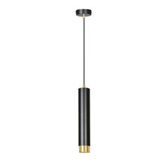 Emibig подвесной светильник Kibo 1 Black/Gold цена и информация | Настенный/подвесной светильник Eye Spot 11 BL, чёрный | 220.lv