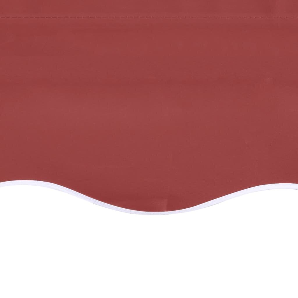 Maiņas audums nojumei, 6x3 m, sarkanā krāsā cena un informācija | Saulessargi, markīzes un statīvi | 220.lv