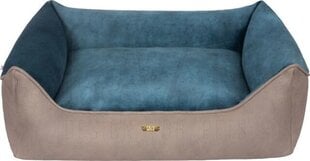 Cazo Soft Bed Velvet Turquoise gulta suņiem 63x48cm cena un informācija | Suņu gultas, spilveni, būdas | 220.lv