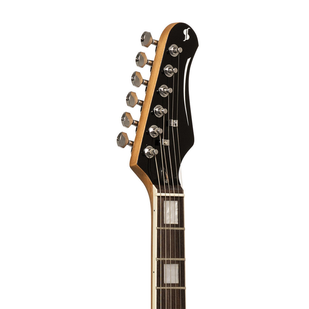 Elektriskā ģitāra Stagg SES-60 WHB cena un informācija | Ģitāras | 220.lv