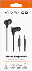 Наушники Vivanco Stereo Earphones (61738) цена и информация | Наушники | 220.lv