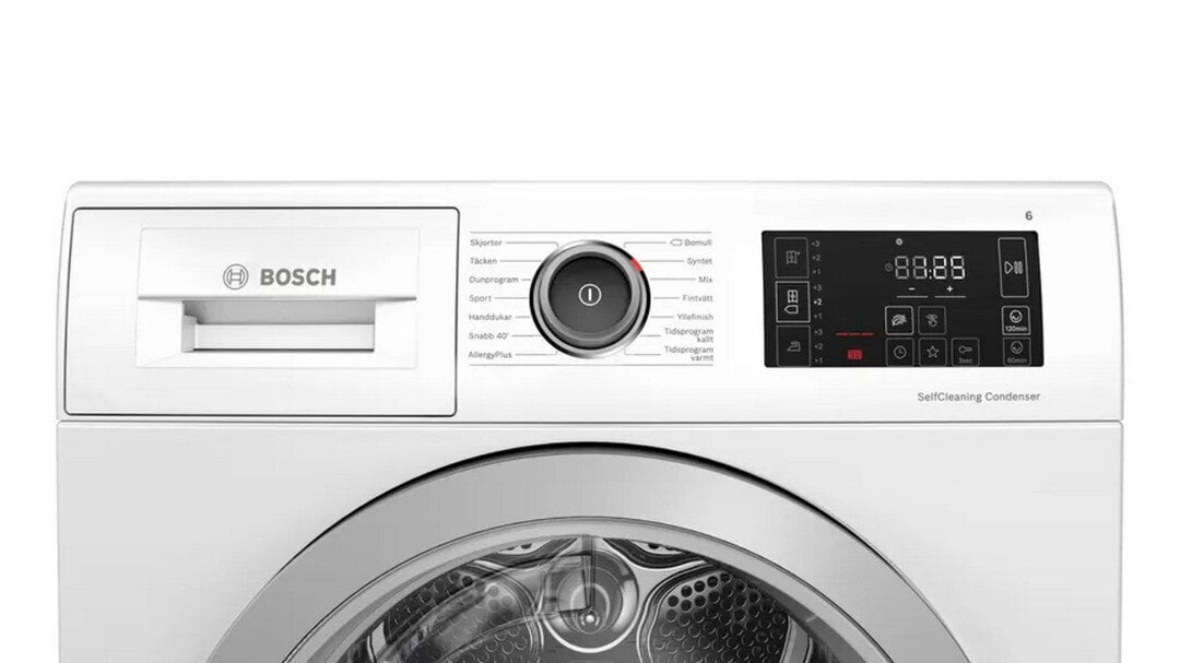 Bosch WTU8769SSN veļas žāvētājs, 9 kg cena un informācija | Veļas žāvētāji | 220.lv