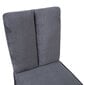 Ēdamistabas krēsls NOVA 59x53,5xH92cm, tumši pelēks cena un informācija | Virtuves un ēdamistabas krēsli | 220.lv
