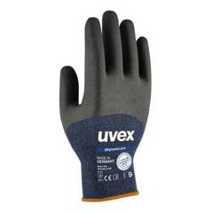 Рабочие перчатки Uvex Phynomic Pro, для работы с влагой и маслом, размер 9 цена и информация | Рабочие перчатки | 220.lv