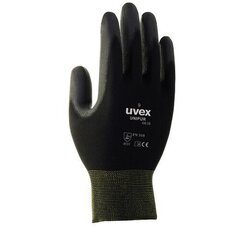 Рабочие перчатки Uvex Unipur 6639 PU, черный, размер 11 цена и информация | Рабочие перчатки | 220.lv
