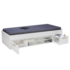 Кровать Tess 90x200 см, белый цена и информация | Кровати | 220.lv