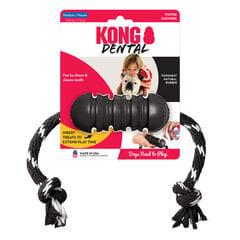 KONG SUŅU ROTAĻLIETA AR AUKLU EXTREME DENTAL M цена и информация | Игрушки для собак | 220.lv