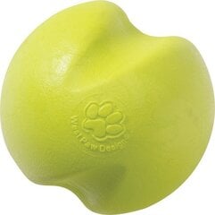 Резиновый мяч для собак West Paw, зеленый, 8 см цена и информация | Игрушки для собак | 220.lv