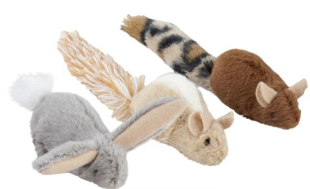 BF rotaļlieta kaķiem Chipper ar pīkstuli, varianti цена и информация | Rotaļlietas kaķiem | 220.lv