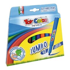 Flomāsteri 12 V Jumbo '' Play with US ', Toy Color/12 цена и информация | Принадлежности для рисования, лепки | 220.lv