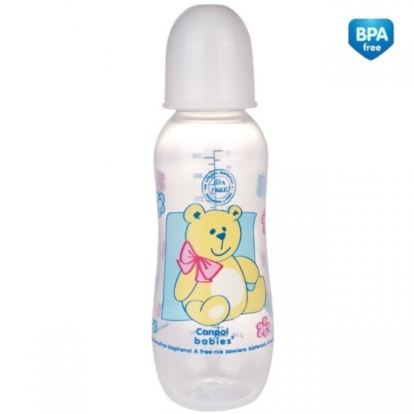 CANPOL BABIES barošanas pudelītes 330ml, 59/205 цена и информация | Knupīši | 220.lv