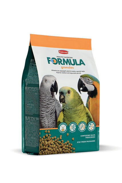 PD PILNVĒRTĪGA BARĪBA PUTNIEM FORMULA GRANULES 1,4 KG cena un informācija | Putnu barība | 220.lv