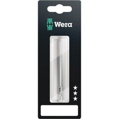 Wera standart bit, TORX T25 x 89mm, 867/4 Z, blister cena un informācija | Rokas instrumenti | 220.lv