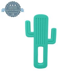 MINIKOIOI silikona zobgrauzis Green Cactus 101090001 цена и информация | Прорезыватели | 220.lv