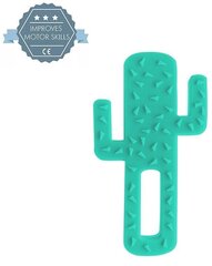 MINIKOIOI silikona zobgrauzis Green Cactus 101090001 cena un informācija | Zobu riņķi | 220.lv