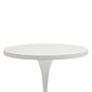 Dārza galds BOLGHERI D80xH74cm, balts cena un informācija | Dārza galdi | 220.lv