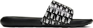 Pludmales čības vīriešiem, Nike Victori One Slide Print Black White CN9678 006/7 цена и информация | Мужские шлепанцы, босоножки | 220.lv