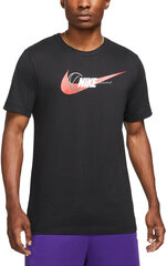 T-krekls vīriešiem, Nike NK Df Oc Hbr Ss Tee Black DJ1586 010/XL цена и информация | Мужские футболки | 220.lv