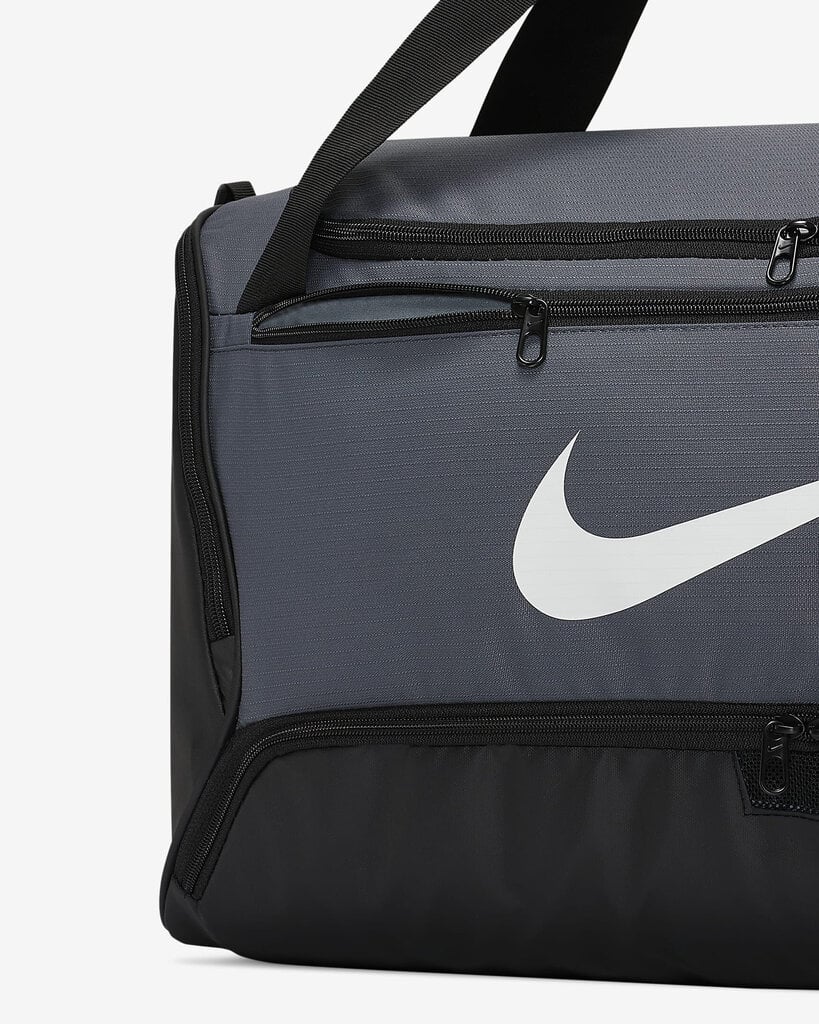 Sporta soma - Nike Brsla M Duff-9.0 Black Grey cena un informācija | Sieviešu somas | 220.lv