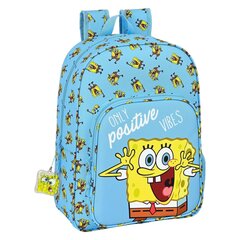 Skolas soma Spongebob Positive Vibes Dzeltens cena un informācija | Skolas somas | 220.lv