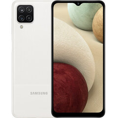 Samsung Galaxy A12, 64 GB, Dual SIM, White cena un informācija | Mobilie telefoni | 220.lv