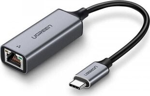 Адаптер Ugreen USB-C-RJ45 50737 цена и информация | Адаптеры и USB разветвители | 220.lv