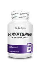 Uztura bagātinātājs BioTech L-Tryptophan, 60 kaps. cena un informācija | Aminoskābes | 220.lv