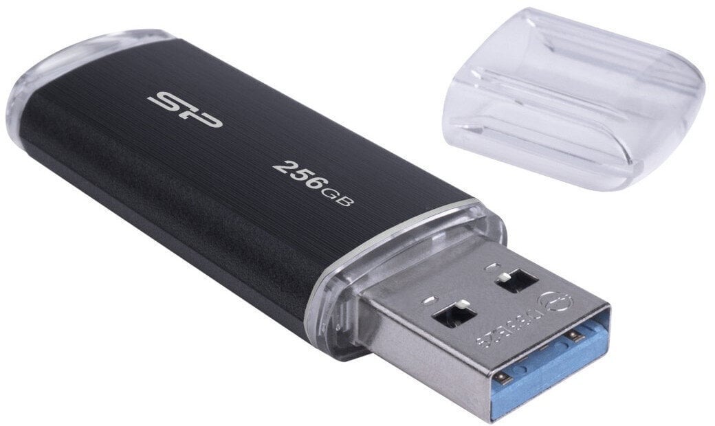 Silicon Power flash drive 256GB Blaze B02, black cena un informācija | USB Atmiņas kartes | 220.lv