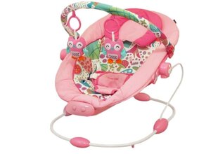 Krēsls ar mūziku un vibrāciju, Alexis Baby Mix BR245-2PINK цена и информация | Развивающие игрушки | 220.lv