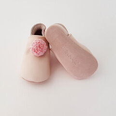 Ботиночки для малыша из натуральной кожи цена и информация | Детские тапочки, домашняя обувь | 220.lv