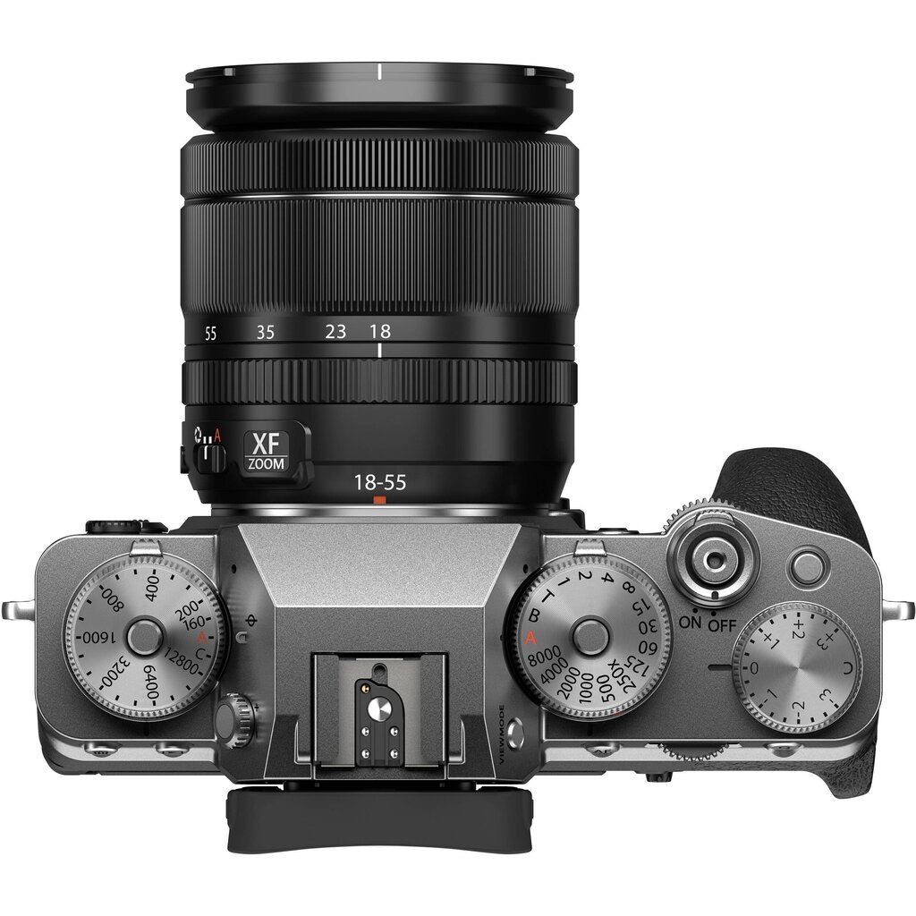 Fujifilm X-T4 + 18-55mm, sudrabots cena un informācija | Digitālās fotokameras | 220.lv