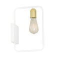 Emibig sienas lampa Savo K1 White/Gold