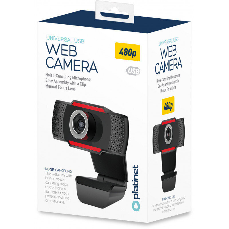 Platinet PCWC480 цена и информация | Datoru (WEB) kameras | 220.lv