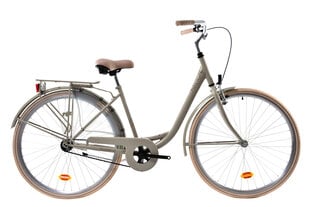 Pilsētas velosipēds N1 Cruiser 1.0 28", smilšu krāsā cena un informācija | Velosipēdi | 220.lv