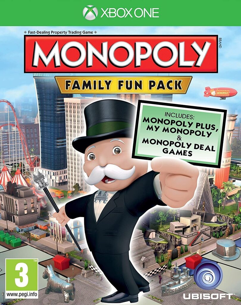 Xbox One Monopoly Family Fun Pack cena un informācija | Datorspēles | 220.lv