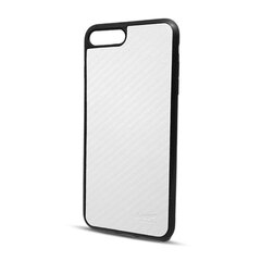 Aizmugurējais vāciņš Beeyo Huawei P8 lite 2017/P9 lite 2017 Carbon Case White cena un informācija | Telefonu vāciņi, maciņi | 220.lv