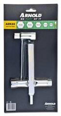 Комплект свечных ключей с четырехгранником универсальный, Arnold цена и информация | Механические инструменты | 220.lv