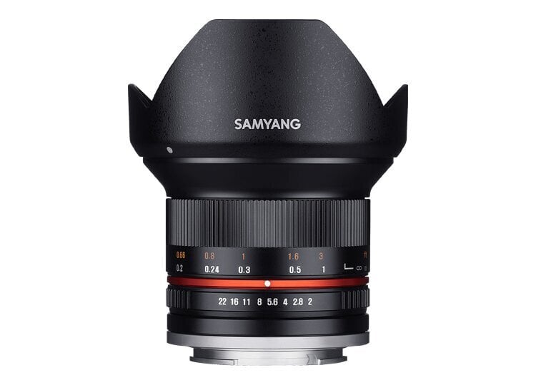 Samyang 12mm f/2.0 NCS CS objektīvs priekš Sony cena un informācija | Objektīvi | 220.lv