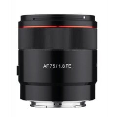 Samyang AF 75mm f/1.8 lens for Sony cena un informācija | Objektīvi | 220.lv