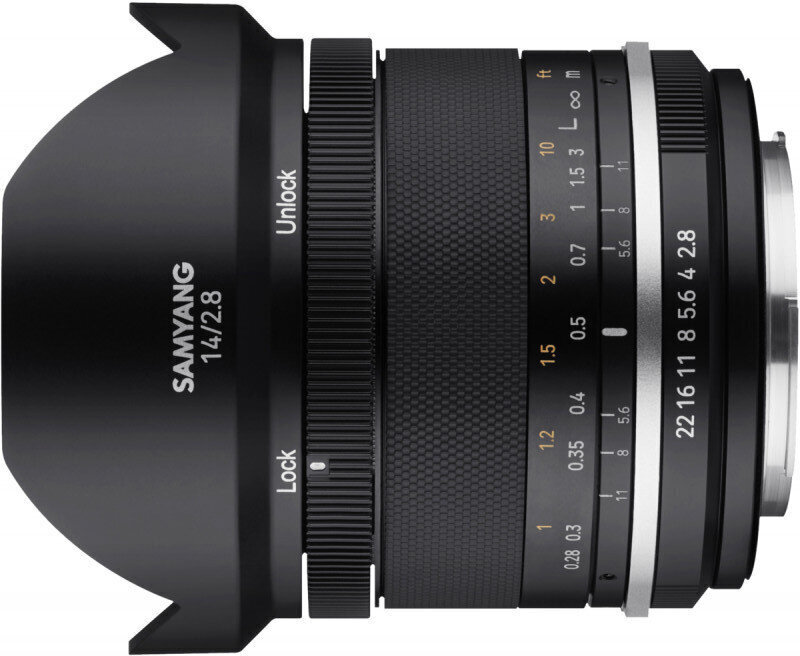 Samyang MF 14mm f/2.8 MK2 lens for Fujifilm cena un informācija | Objektīvi | 220.lv