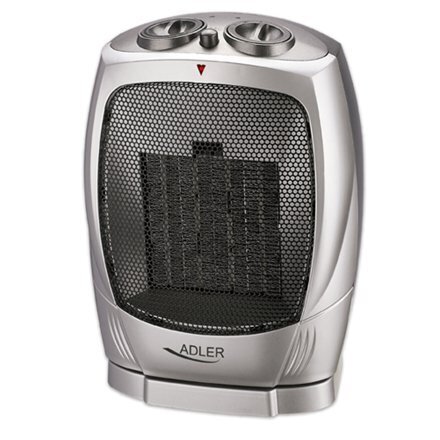 Termoventilators ADLER AD 7703 (1500W/ srebrny) цена и информация | Sildītāji | 220.lv