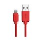 Cable USB-&gt;Lightning SBS, 1m, red