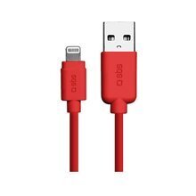 Cable USB->Lightning SBS, 1m, red