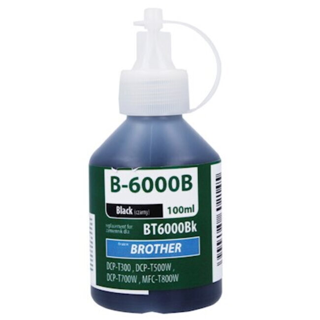 TFO Analog priekš Brother BT6000BK Melna Tinte Pudele 1000ml DCP-T300 DCP-T500W DCP-T700W MFC-T800W cena un informācija | Tintes kārtridži | 220.lv