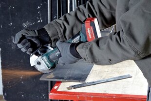 Metabo W 18 LTX 125 Quick akumulatora lenķa slīpmašīna, Ø125mm, 18V (bez akumulatora un lādētāja) cena un informācija | Slīpmašīnas | 220.lv