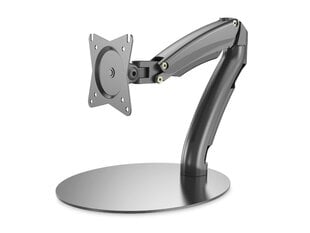 Monitor Desk Stand DIGITUS DA-903652, (17-27), max 6,5kg цена и информация | Кронштейны и крепления для телевизоров | 220.lv