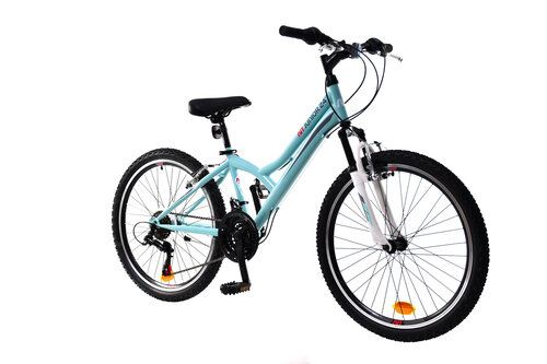 Детский велосипед N1 Junior 1.0 24", голубой цена и информация | Велосипеды | 220.lv