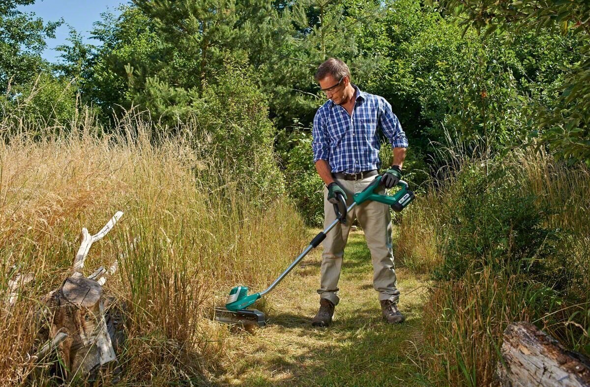 Bosch AdvancedGrassCut 36 akumulatora zāles trimmeris cena un informācija | Trimmeri, krūmgrieži | 220.lv