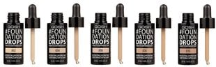 GOSH #Foundation Drops tonālais līdzeklis 30 ml, Honey cena un informācija | Grima bāzes, tonālie krēmi, pūderi | 220.lv